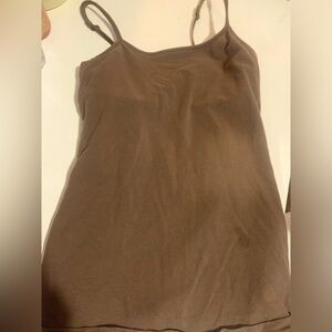 cute brown tank top